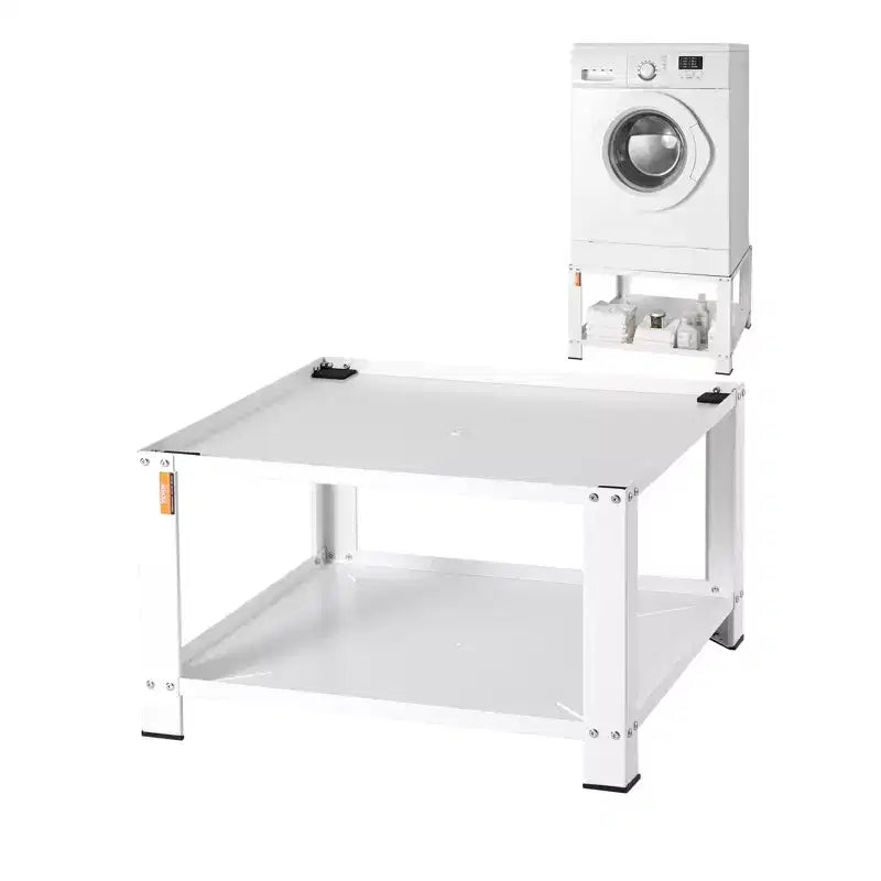 Laundry Pedestal with Storage Shelf, 28Lx28 Wx16 H, Washer And Dryer Base Stand Platform Universal Fit 660lbs Capacity