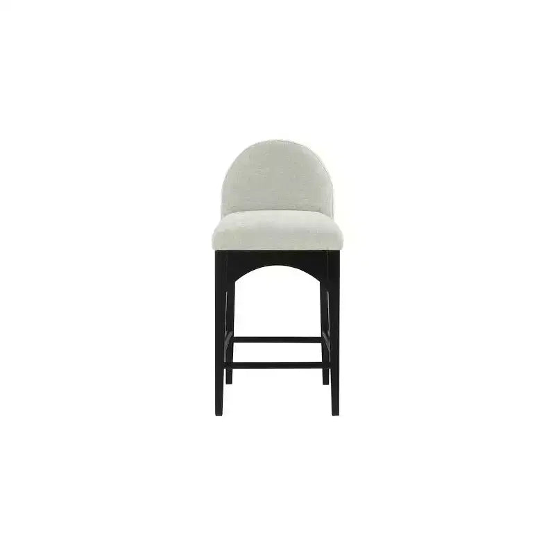 ,Waldorf Mint Chenille Fabric Stool