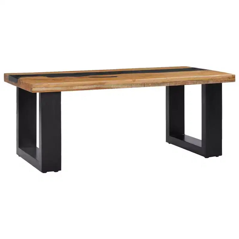 Coffee Table Multicolor Teak wood, Mango wood, Polyresin