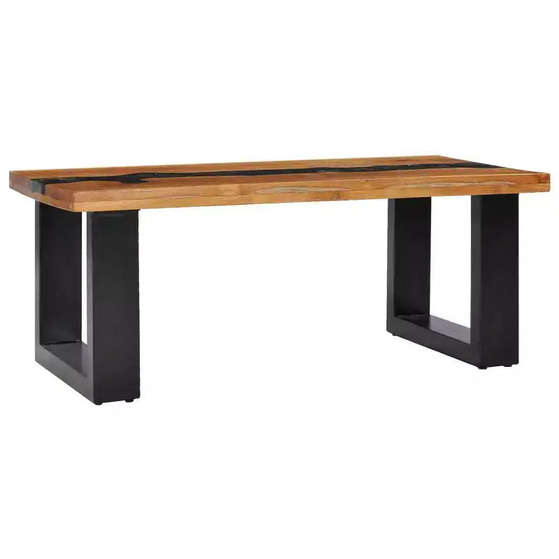Coffee Table Multicolor Teak wood, Mango wood, Polyresin