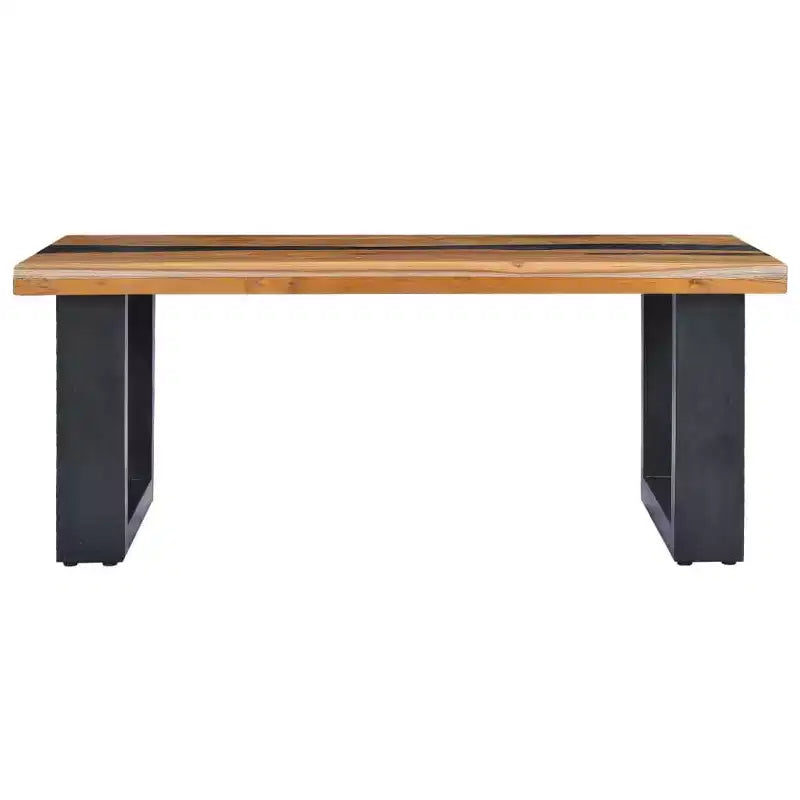 Coffee Table Multicolor Teak wood, Mango wood, Polyresin